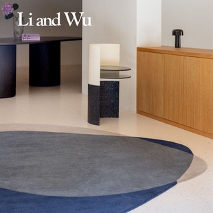LiandWu里屋荷兰进口Brink&Campman手工羊毛地毯异形客厅卧室床边