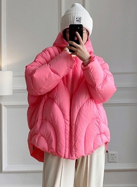 羽绒服女短款高级感新款冬季女韩版休闲百搭鸭绒女士平湖批发