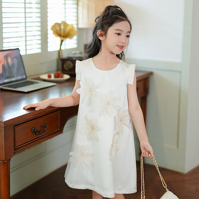 女童连衣裙2025新款夏洋气