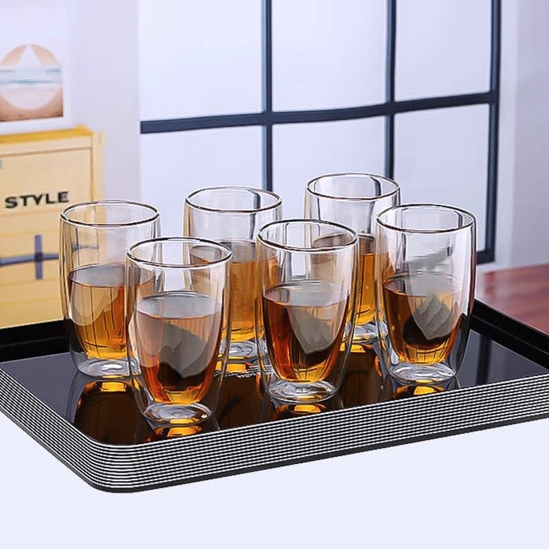 英国ORTOR玻璃杯办公茶杯家用咖啡牛奶水杯隔热双层绿茶杯子套装,餐饮具,杯子套装/情侣对杯,淘宝优惠券,粉丝福利购,淘宝优惠卷