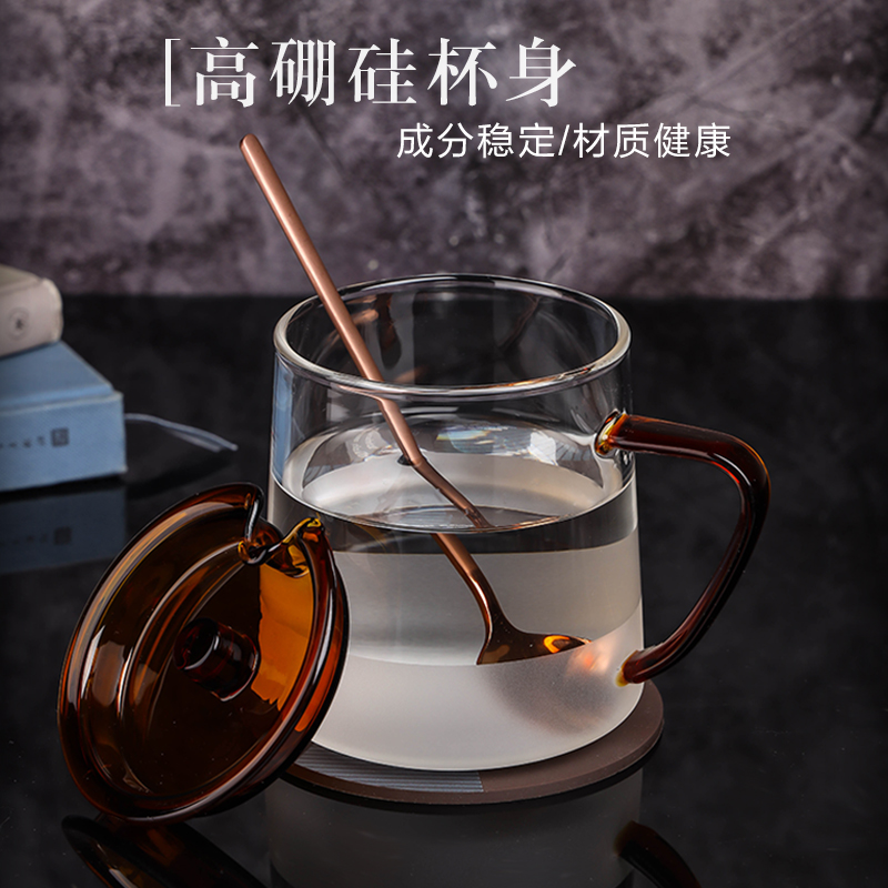 英国ORTOR泡茶杯玻璃杯子耐高温