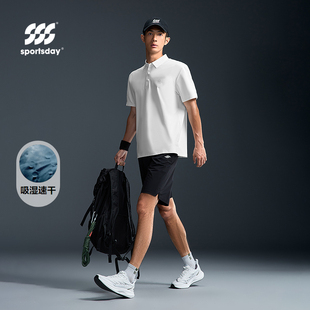 荣耀马术运动sportsday短袖POLO衫2026夏季新款吸湿速干t恤男