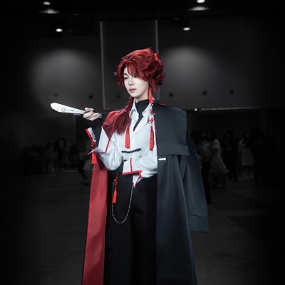 时光代理人英都篇萧未影红毛cos静脉哥veincos veincos服vein扇子