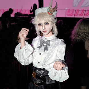 画家cos服画家cos画家cos假发画家黄金比例cos服画家黄金比例cos