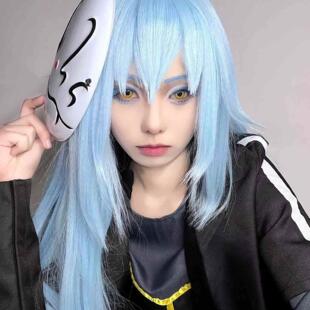 关于我转生成为史莱姆这档事利姆露cos服利姆露cos利姆露cos假发