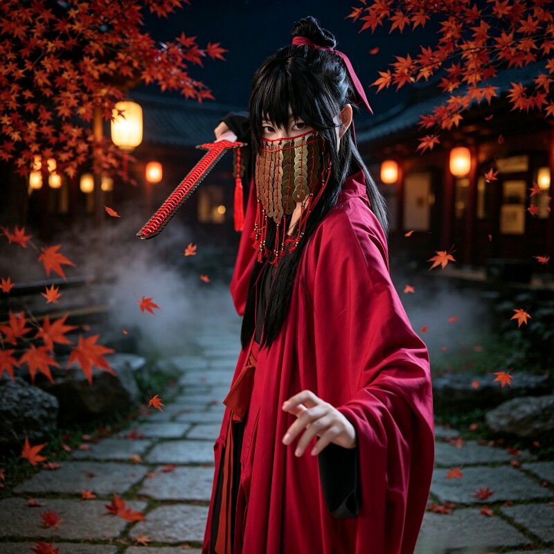 现货李火旺cos服李火旺cos李火旺cos假发李火旺假发李火旺脊骨剑图片