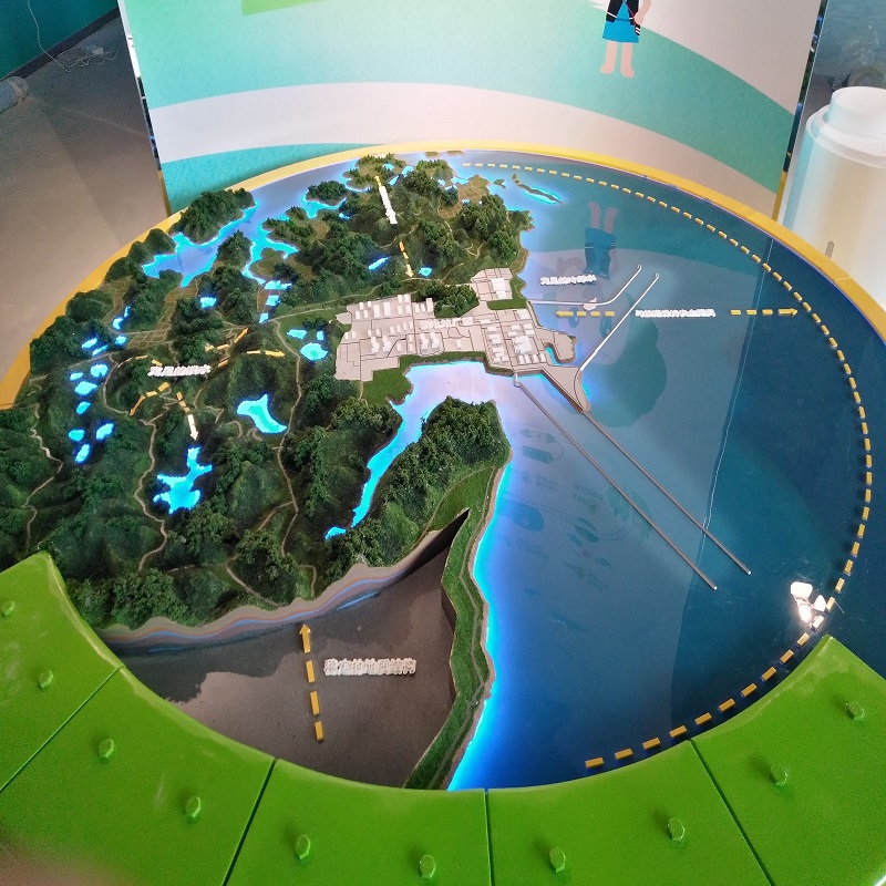 地形沙盘地貌沙盘定制地形地貌沙盘场景模型地理模型沙盘模型地图