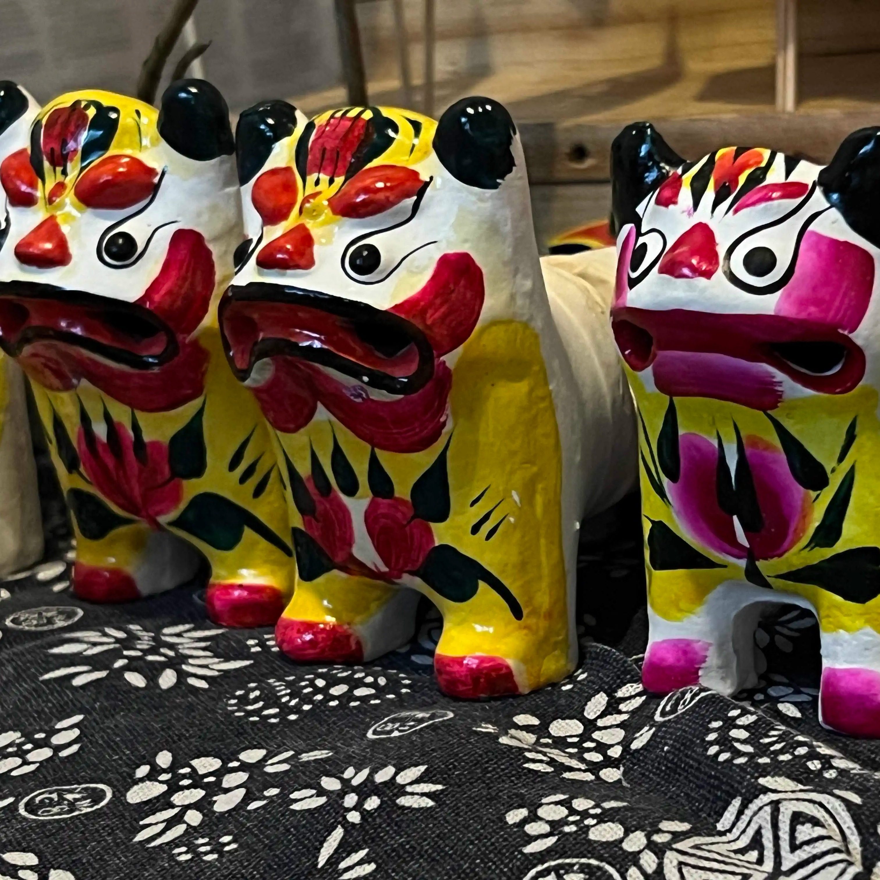 泥老虎素坯高密民间特色礼品儿童玩具镇宅摆件送老外泥塑叫虎,特色手工艺,泥人/泥塑/面塑,淘宝优惠券,粉丝福利购,淘宝优惠卷