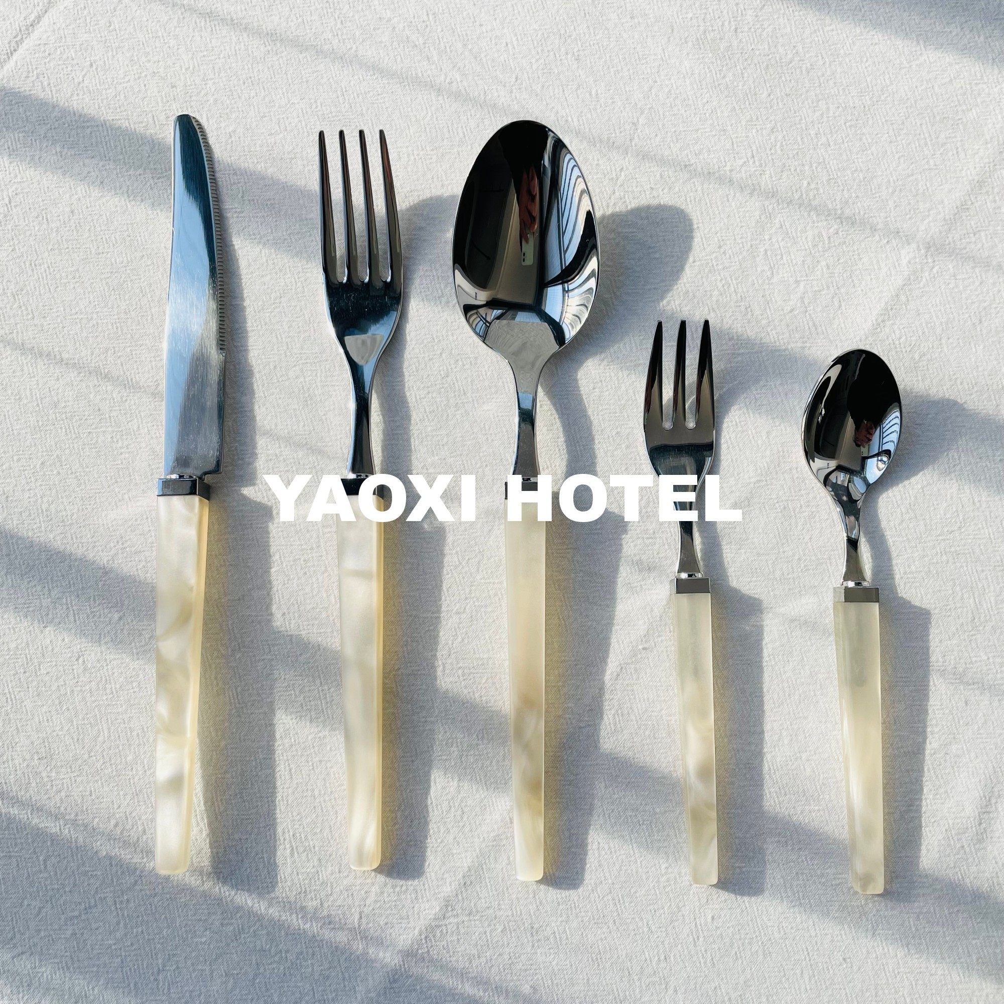 【枫丹C家平替】法式西餐刀叉勺ins风餐具高颜值水果叉甜品小勺子,餐饮具,西餐餐具套装,淘宝优惠券,粉丝福利购,淘宝优惠卷