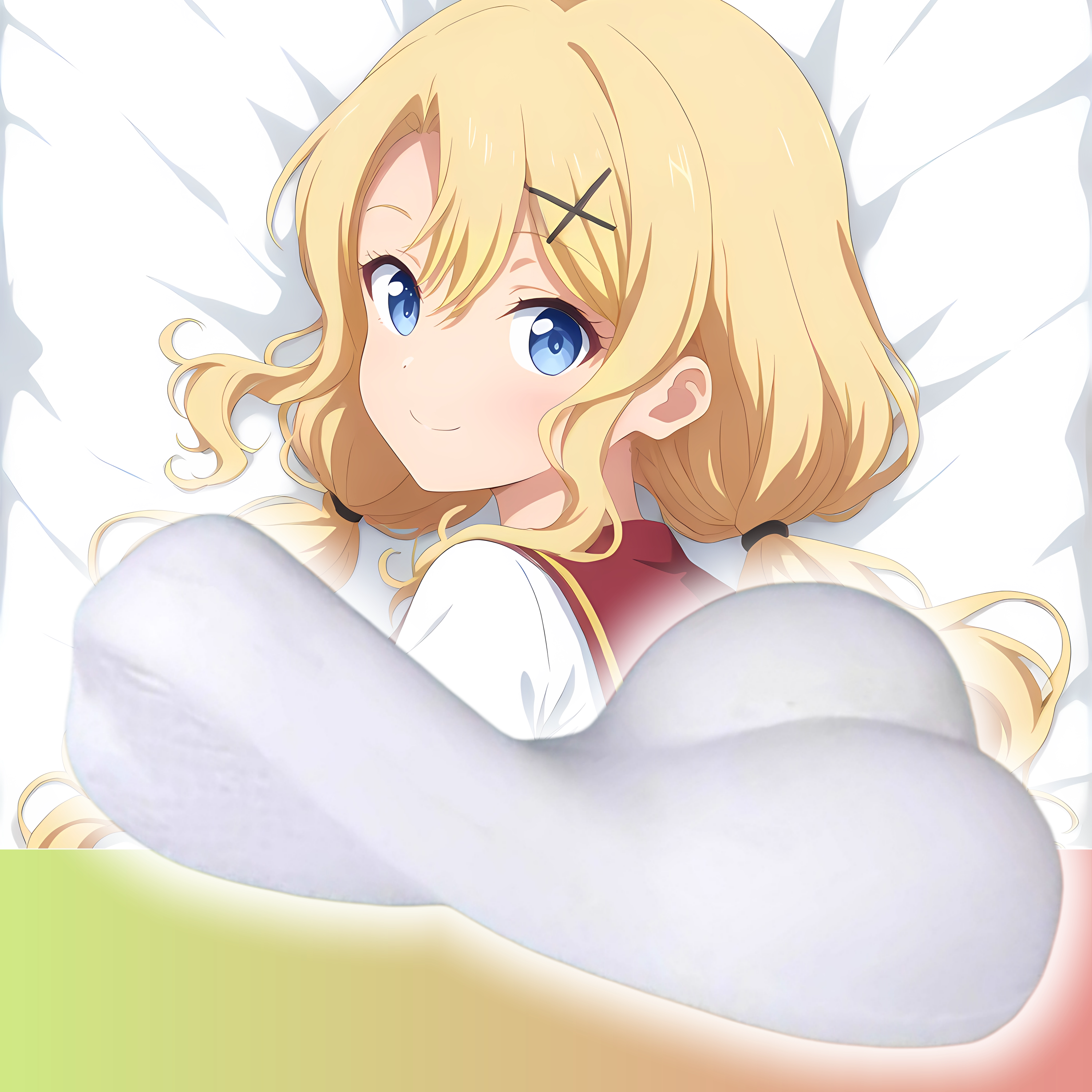 原创-半身异形抱枕头人形枕头宝石幻想 光芒重现 洛赛塔二次元