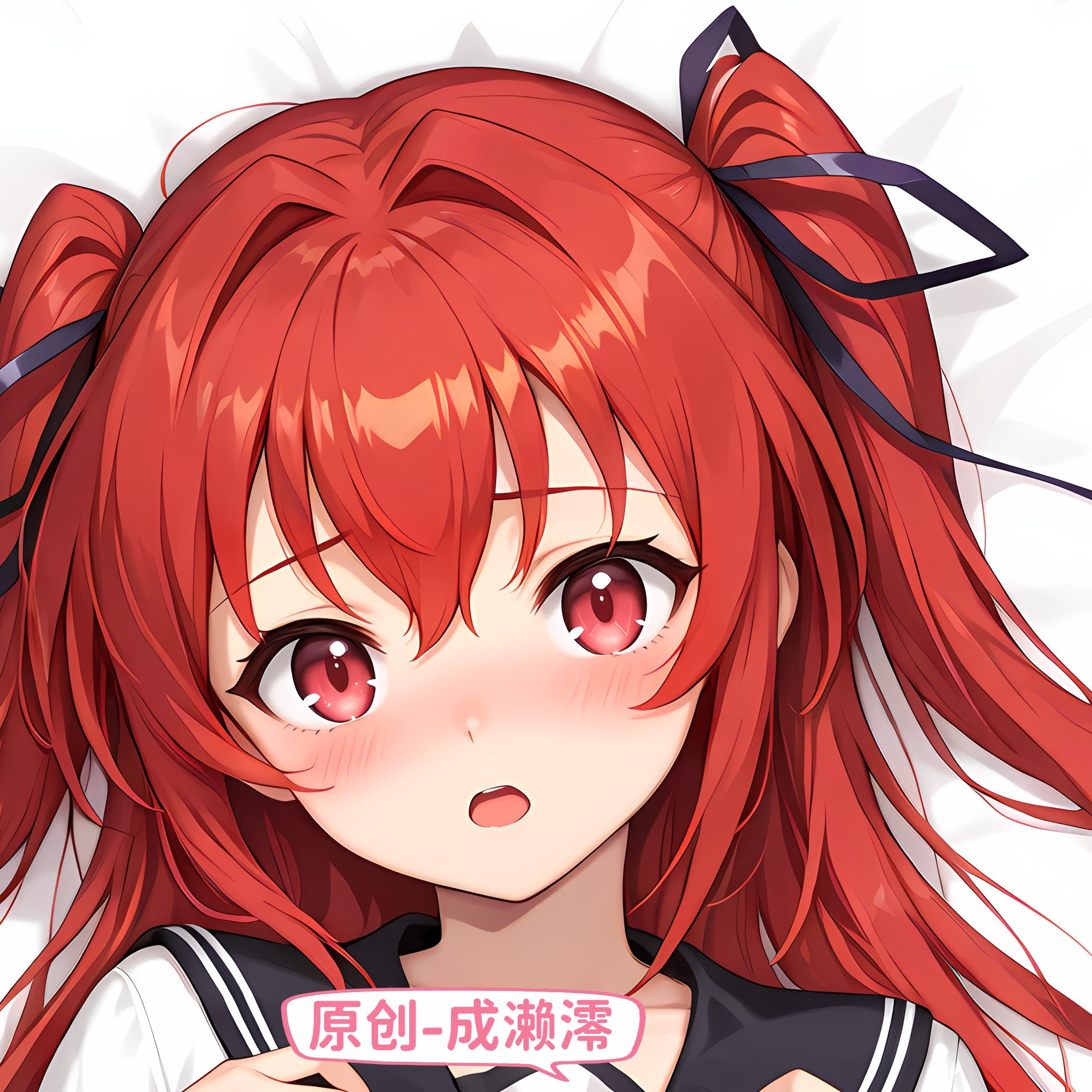 [无敌萌原创等身周边抱枕芯套定制人形新妹魔王的契约者  成濑澪