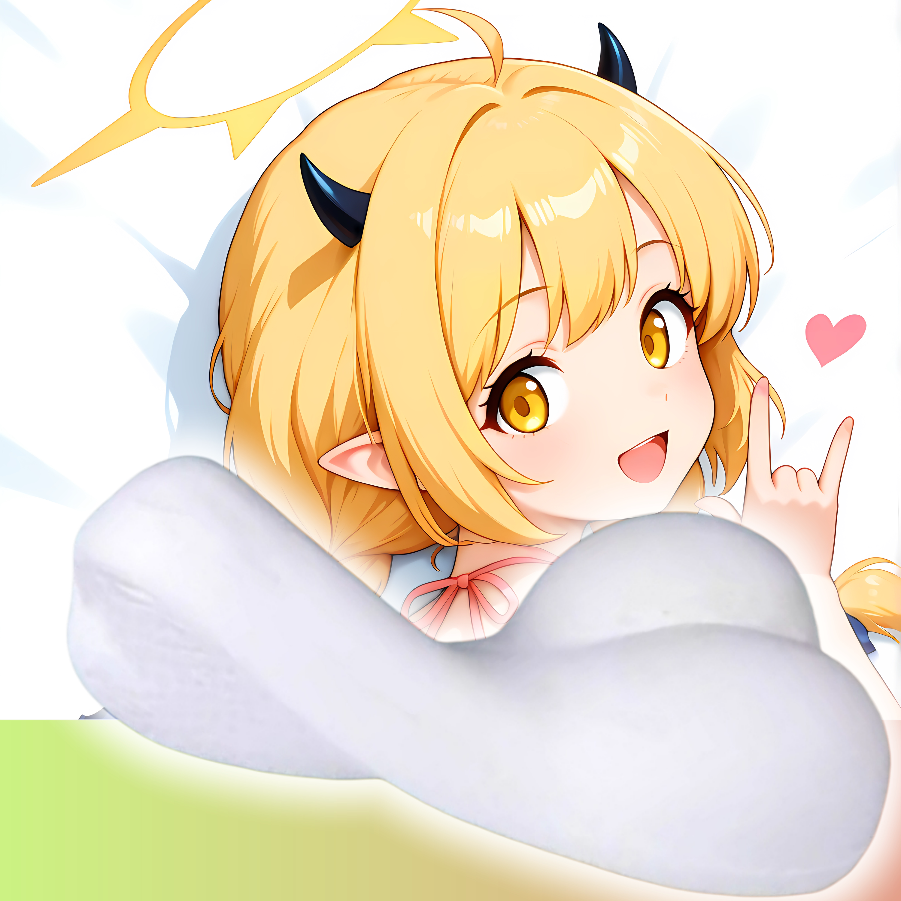 原创-半身异形抱枕头人形枕头定制蔚蓝档案 丹花伊吹二次元游戏