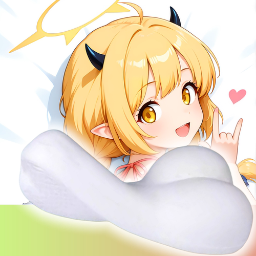 原创-半身异形抱枕头人形枕头定制蔚蓝档案 丹花伊吹二次元游戏