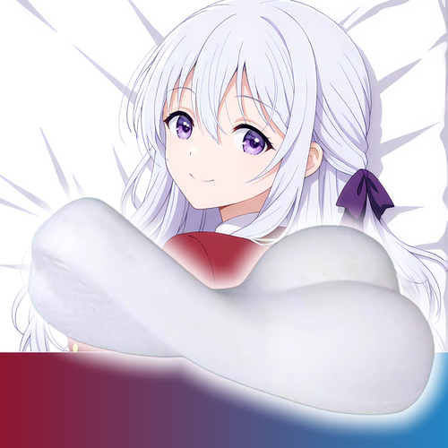 原创-半身异形抱枕头人形枕头定制实力至上主义的教室 椎名日和