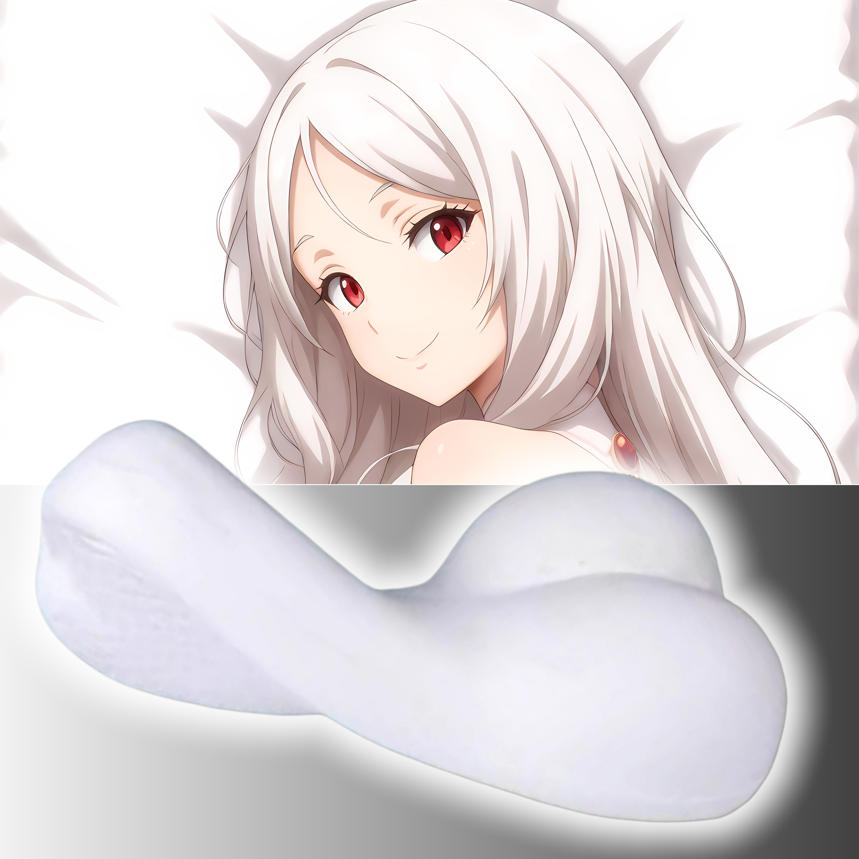 原创-半身异形抱枕头人形枕头定制转生变成史莱姆 泰丝塔罗莎游戏