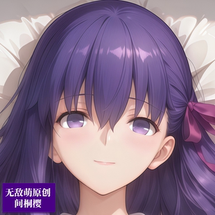 [无敌萌原创]fgo间桐樱fate等身抱枕定制动漫二次元人形等人高