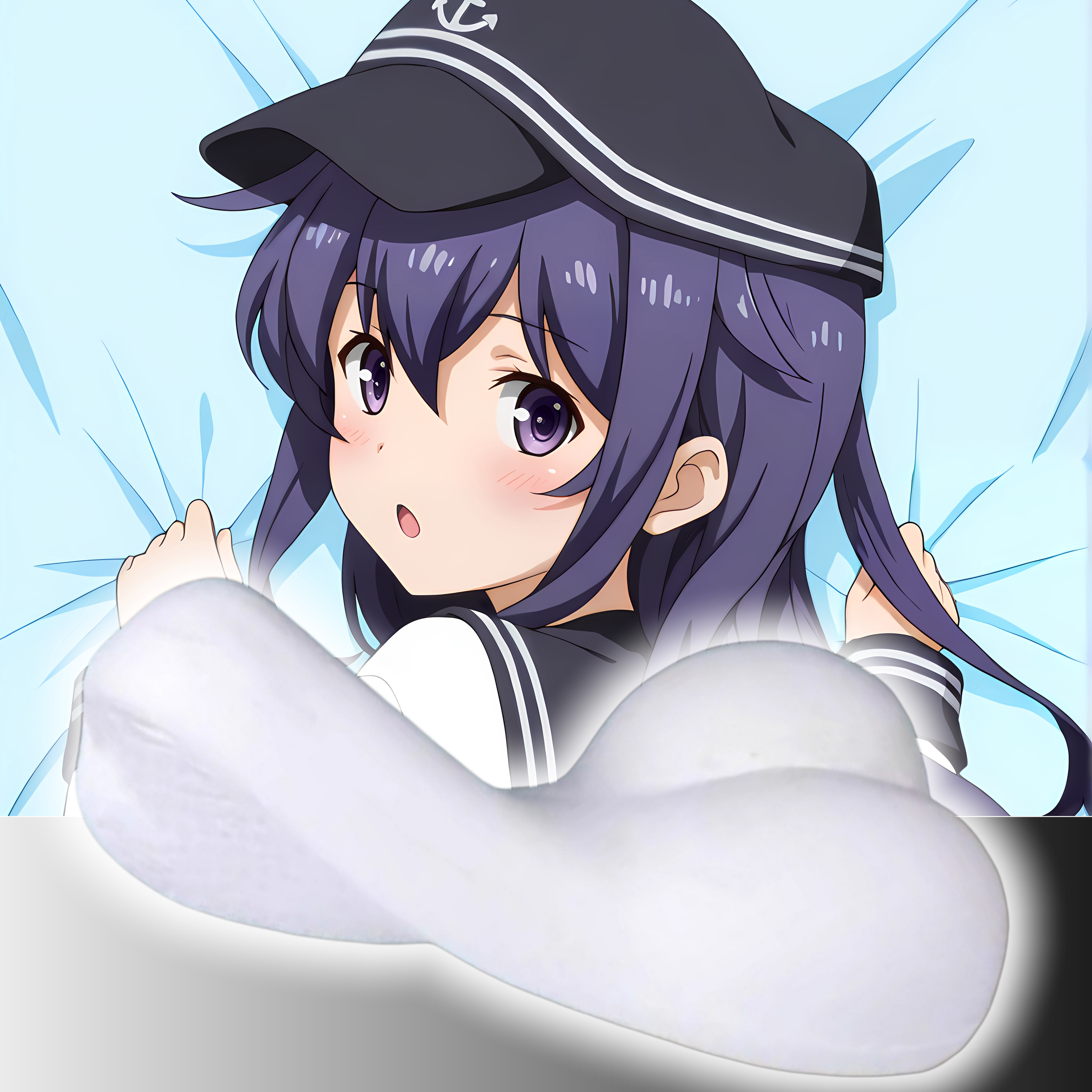 原创-半身异形抱枕头人形枕头定制舰队收藏 晓二次元游戏动漫周边