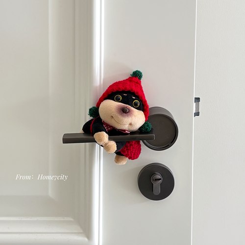 蜜蜂小狗门把手挂饰可爱