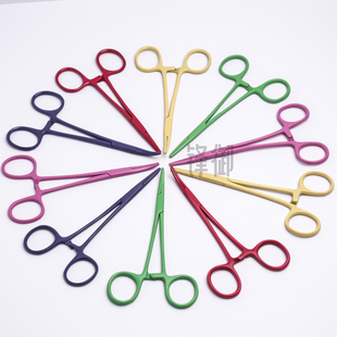 不锈钢宠物止血钳子钓鱼直头弯头取钩器摘鱼钩钳子镊子脱钩器