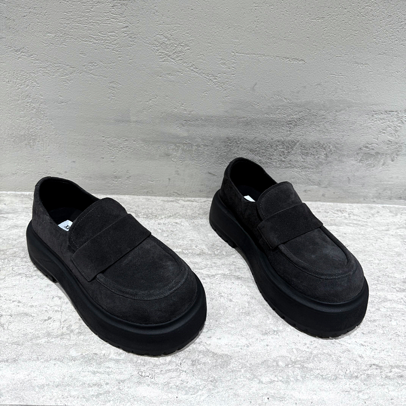 先峰名典厚底乐福鞋女休闲风单鞋