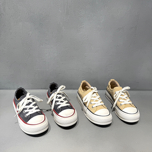 平底休闲板鞋 欧洲站女鞋 欧货牛仔布舒适透气帆布鞋 新款 2026年春季