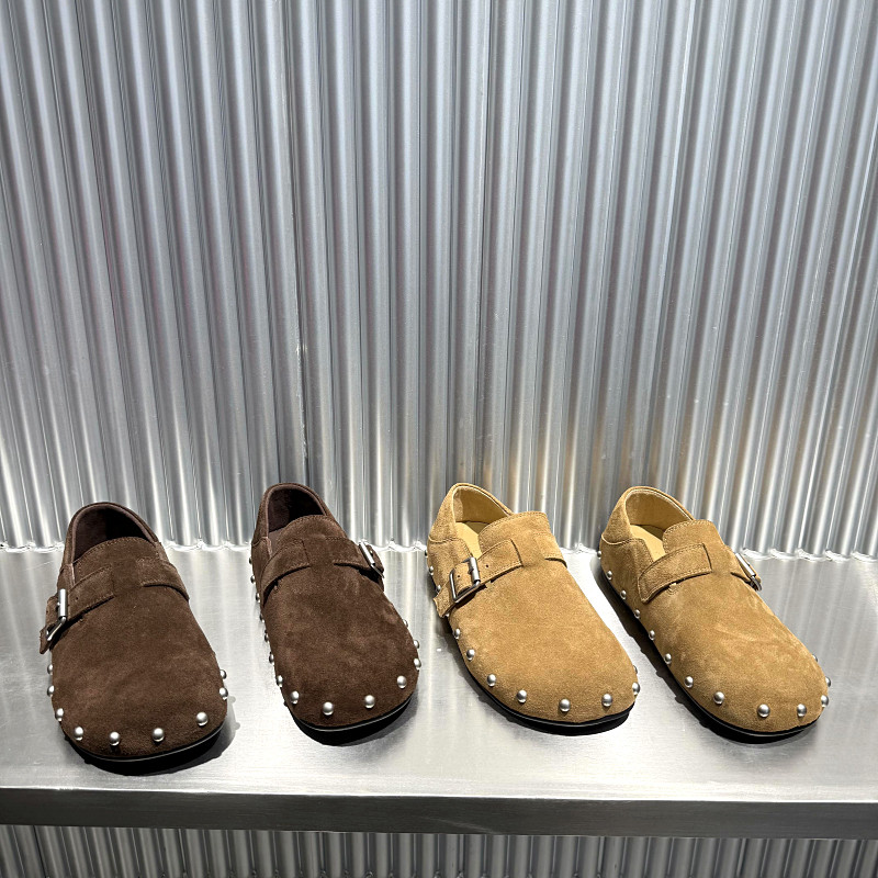 欧洲站女鞋2026年春季新款欧货磨砂皮圆头可踩后跟懒人两穿单鞋,女鞋,勃肯鞋/软木鞋,淘宝优惠券,粉丝福利购,淘宝优惠卷