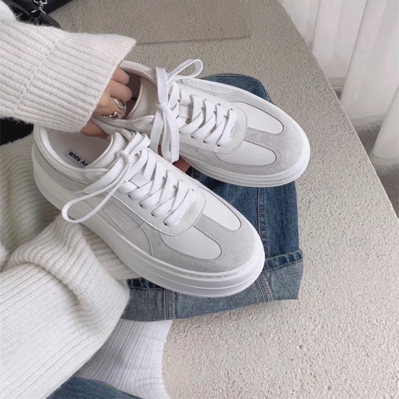 WM6厚底增高休闲鞋女小白鞋