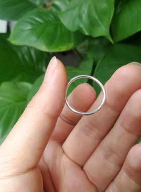 999纯银戒指定制专拍手工传承