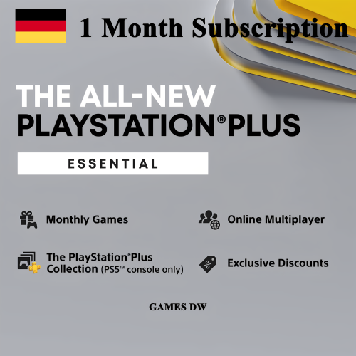 PS+EssentialGermany1M会员