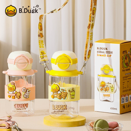 B.Duck儿童吸管杯双饮口650ml