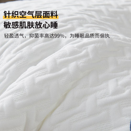 枕头护颈椎助睡眠家用SPA按摩枕芯单认防螨学生宿舍护颈枕