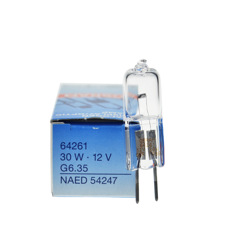 欧司朗12v30w灯泡显微镜卤素灯