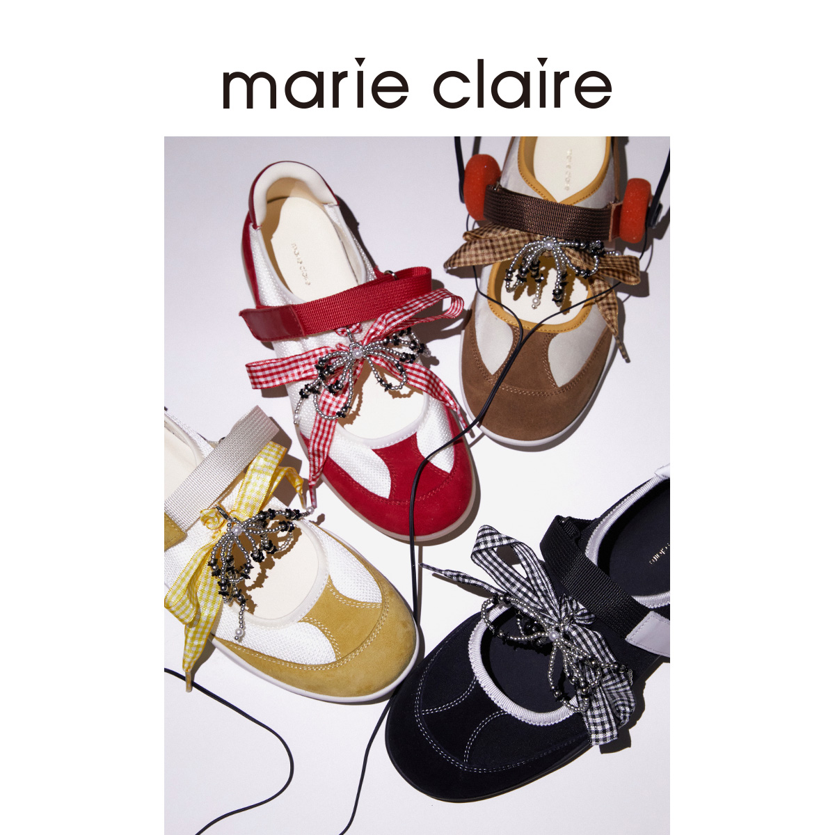 MarieClaire多巴胺鞋花鞋挂 可拆卸饰品 手工DIY 自由搭 鞋上装饰