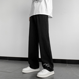已做版权新中式风刺绣宽松高级感直筒牛仔裤男K908-P50，男装牛仔裤，星座205