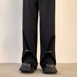 早秋那不勒斯休闲西裤男高级感宽松垂感直筒裤女KK388-P60，男装西裤，星座205