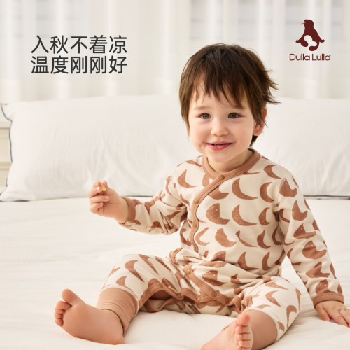 连体衣裤脚加长防上窜