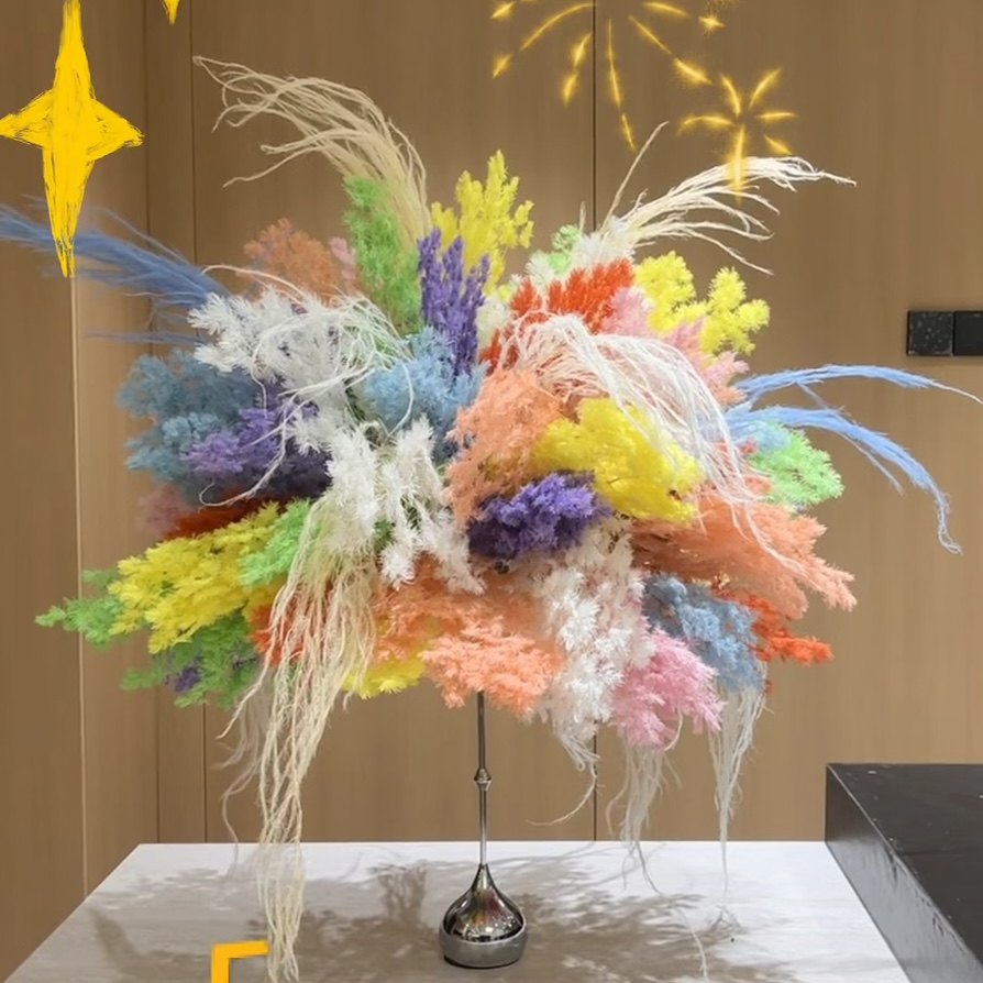 年宵花·白日焰火·烟花永生花束手捧花干花材料包客厅家居摆设,鲜花速递/花卉仿真/绿植园艺,永生花,淘宝优惠券,粉丝福利购,淘宝优惠卷