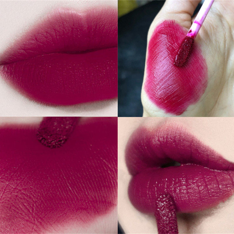 紫调梅子色 果酱深浆果梅子女平价学生款车厘子色紫芋色口红唇釉