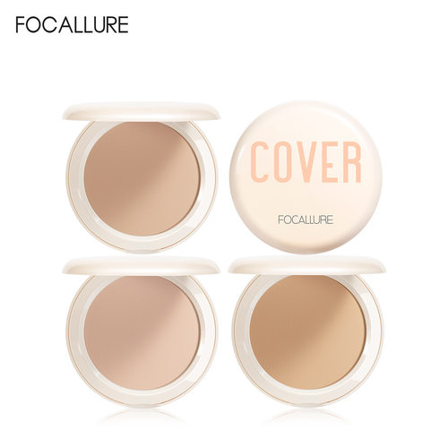 cover focallure柔雾滤镜粉饼 干湿两用粉饼持久定妆控油