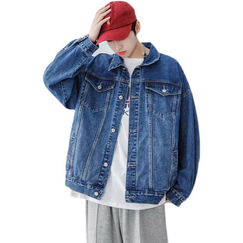 秋季上衣夹克连帽工装休闲外套牛仔N993/P110/178,男装夹克,星座202-1