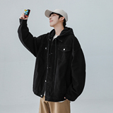 秋季上衣夹克连帽工装休闲外套牛仔N993/P110/178，男装夹克，星座202-1
