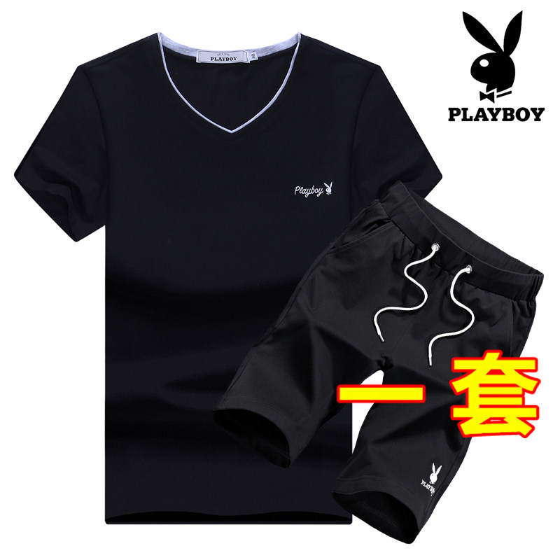 花花公子五分裤男 短裤男 男士休闲套装 夏季薄款纯棉 5分裤男 潮|ruв категории Мужская одежда, брюки - от Buy2taobao.com для оказания профессиональной услуги покупки агента Taobao