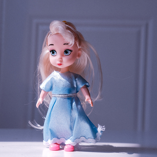 艾莎公主精致玩偶手办过家家芭比洋娃娃换装 人偶女生儿童女孩礼物