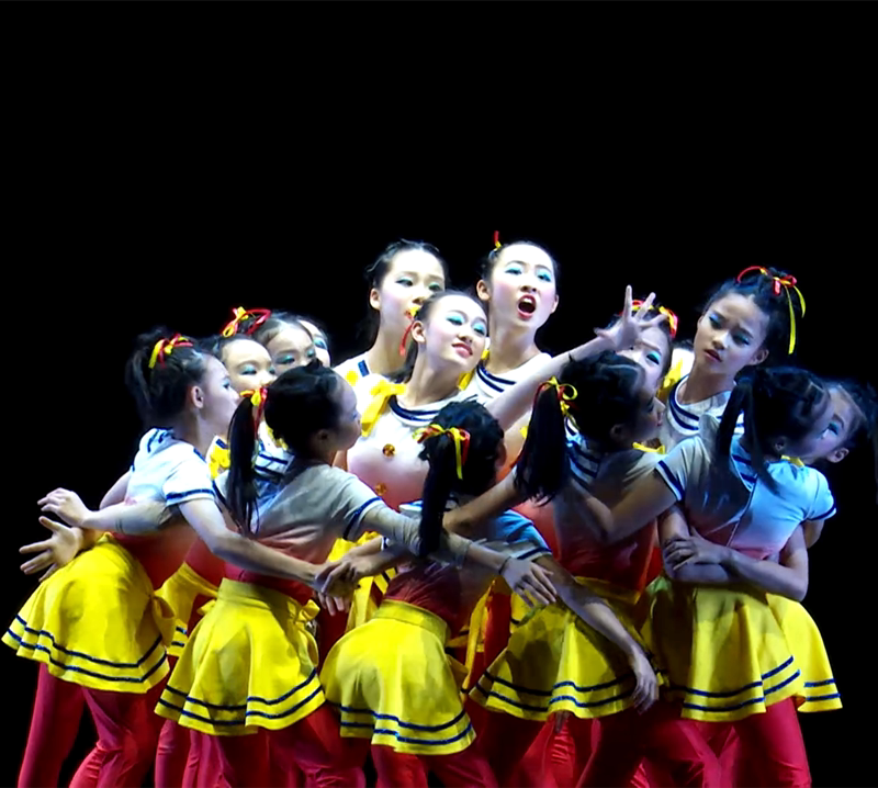 中小学生野外生存主题舞蹈《燃烧吧》艺术节优秀作品燃火演出服装