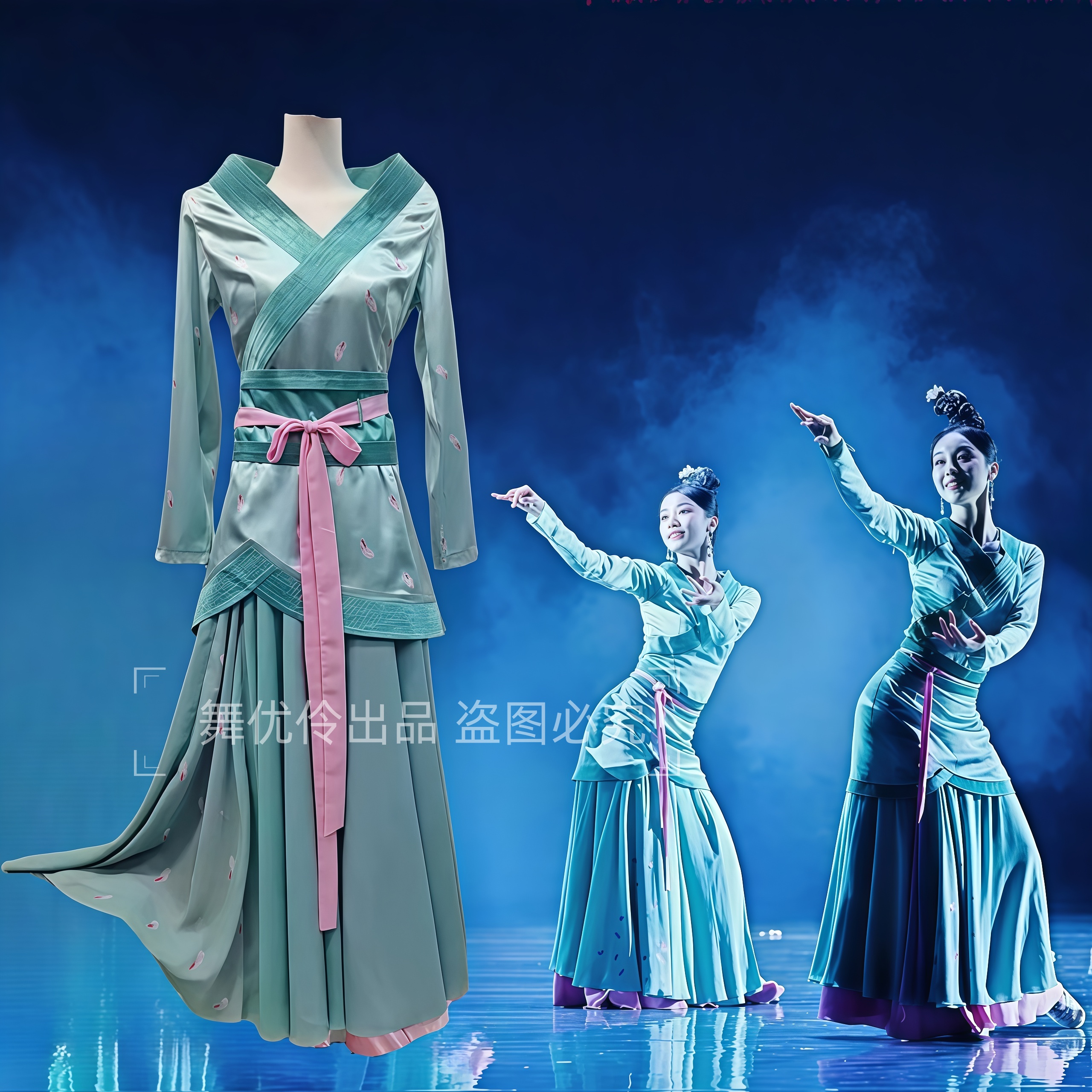 《春水前溪》同款舞蹈服专业定制