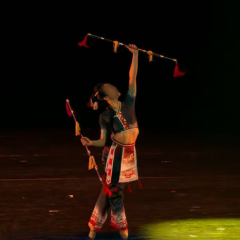 《簌簌连厢情》同款舞蹈服定制