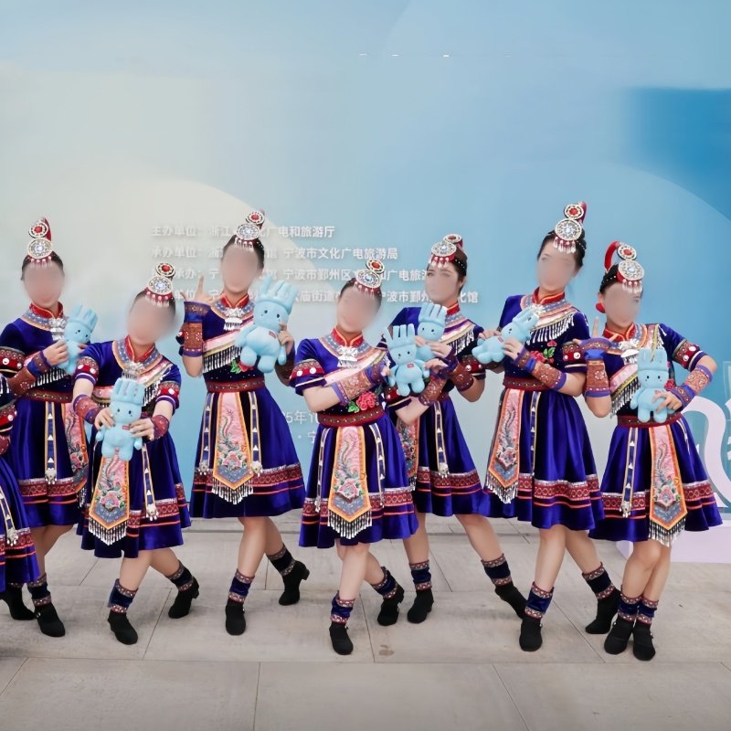 《禽韵彩袂翩》同款舞蹈服定制