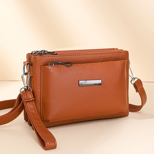 单肩包女手拿包2024新款时尚多隔层女士包包手机包钱包多用斜挎包