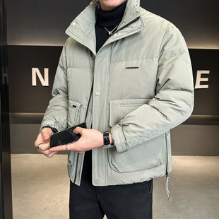 常规聚酯纤维长袖200g(含)-250g(不含)休闲风羽绒服