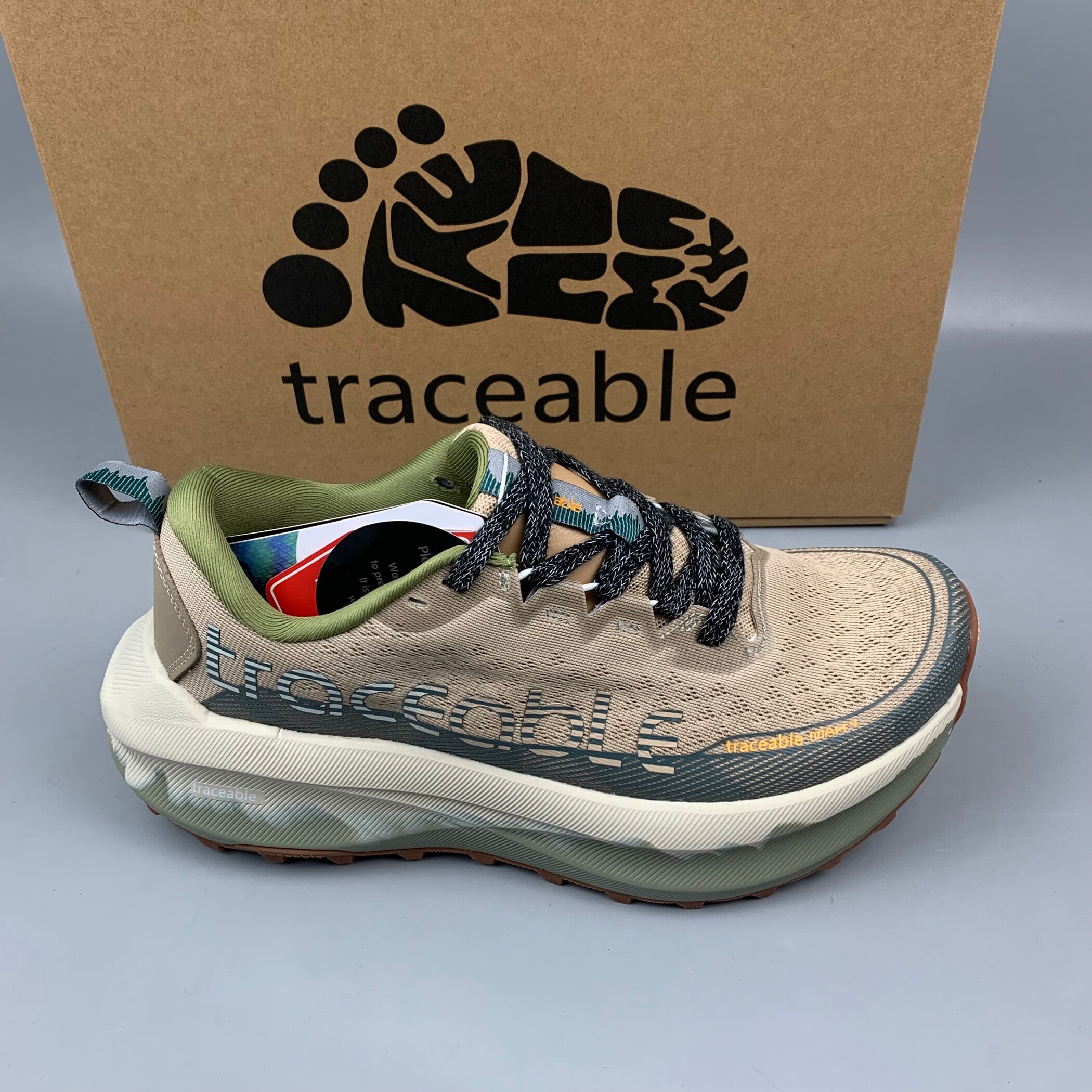 traceable加拿大男女减震呼吸透气全地形防滑越野跑鞋~行走画报